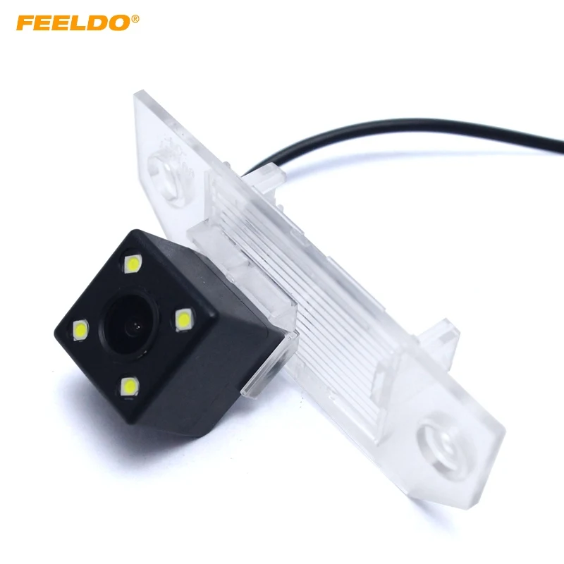 

FEELDO 1Set Special Car Rearview Camera With LED Light for FORD FOCUS SEDAN/Hatchback/C-MAX Backup Camera