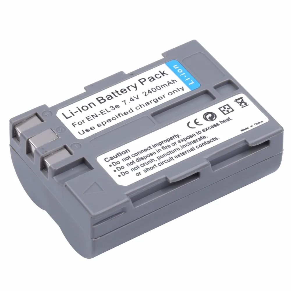 5 قطعة Probty EN-EL3e EN EL3e ENEL3e بطاريات لنيكون D30 D50 D70 D70S D90 D80 D100 D200 D300 D300S D700 كاميرا رقمية