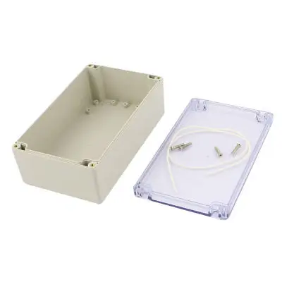 200x120x75mm Plastic Water Slip Transparant Junction Box Case