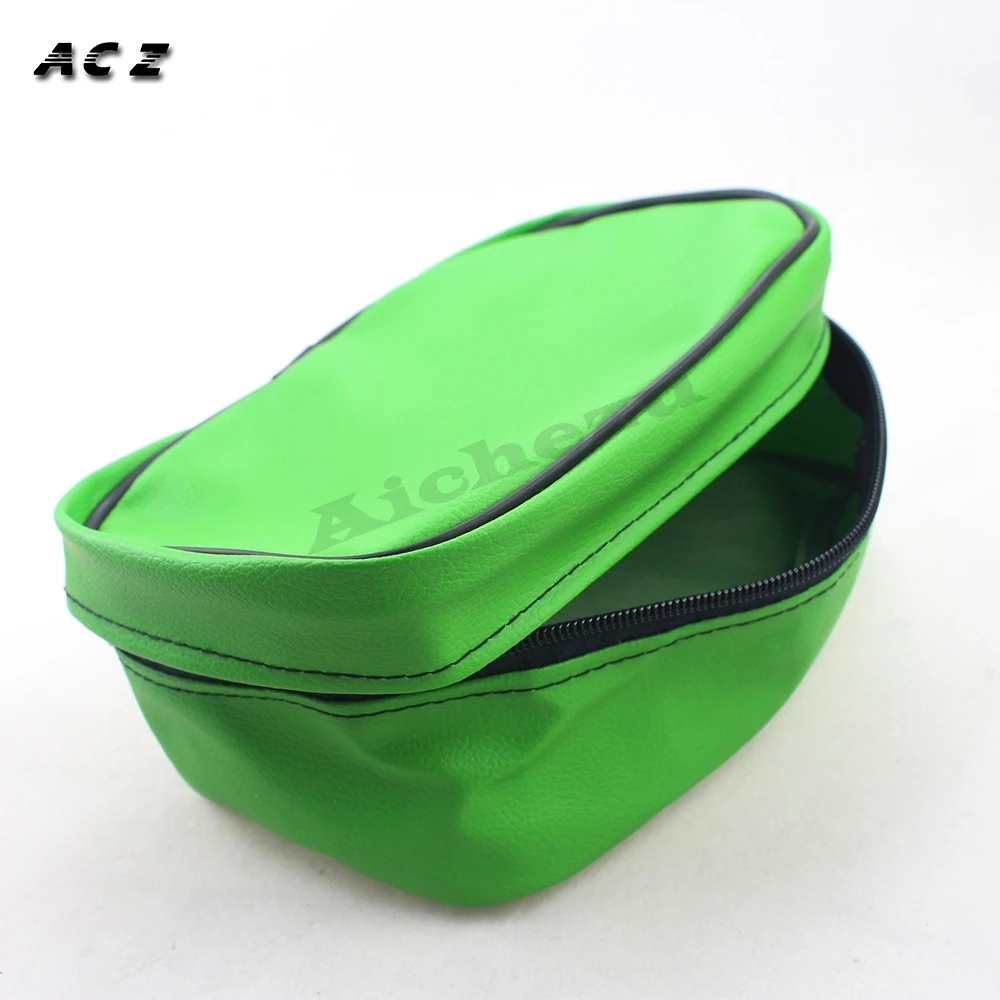 ACZ Motorrad Universal Hecktasche Offroad-Werkzeug-Set aus PU-Leder für Kawasaki Honda Yamaha Suzuki KLX250 DRZ400 XR250R XR600 – Detail 7