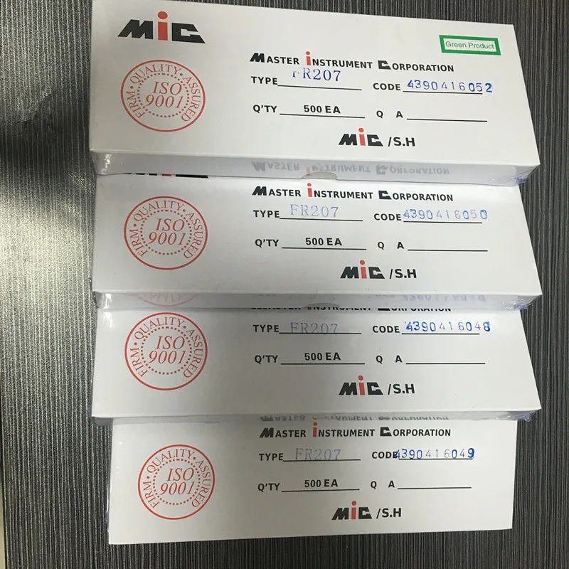 1000 قطعة FR207 2A 1000 V DO-15 عالية الجودة