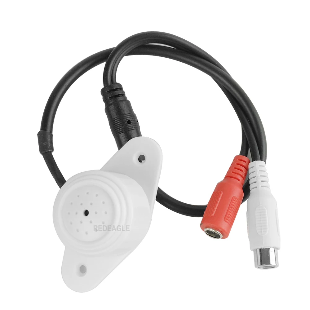 

CCTV Microphone 100 Square Meters Monitoring Sound Audio Pick Up Device for Home Video Surveillance Security System