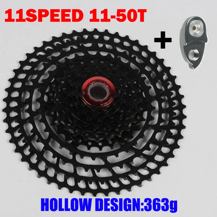 11 Speed Wide Ratio Super-Lightweight SLR Cassette 11-50T 11 Speed MTB Mountain Bike Flywheel Bicycle parts Free Shipping