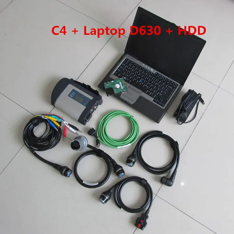 

for MB Car diagnostic Scanner MB star C4 SD Connect with laptop D630 RAM 4G 2024.06V latest version HDD Software