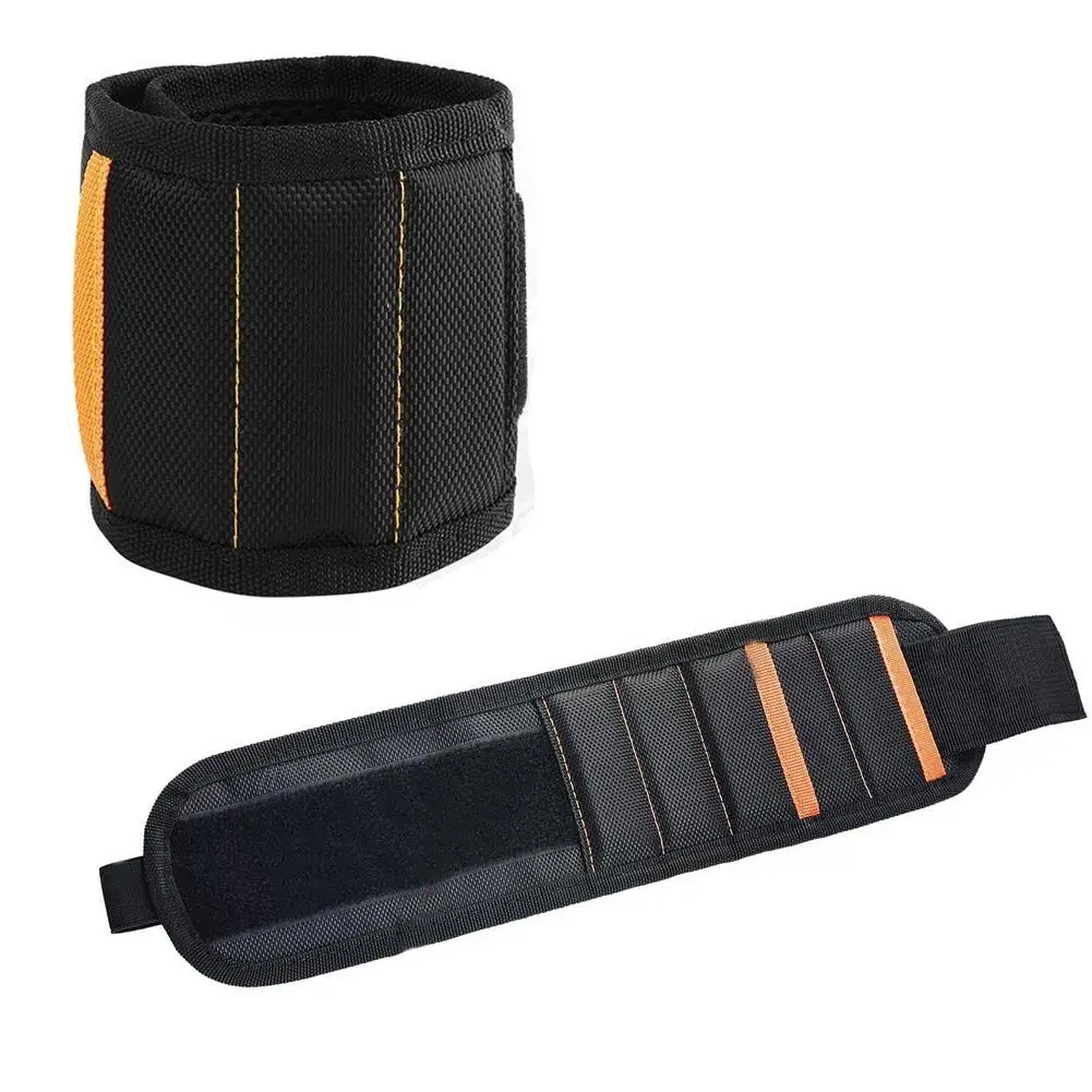 Wrist Support Strong Magnetic For Screw Nail Holder Wristband Band Tool Bracelet Pouch Bag Screws Drill Holder Holding A28