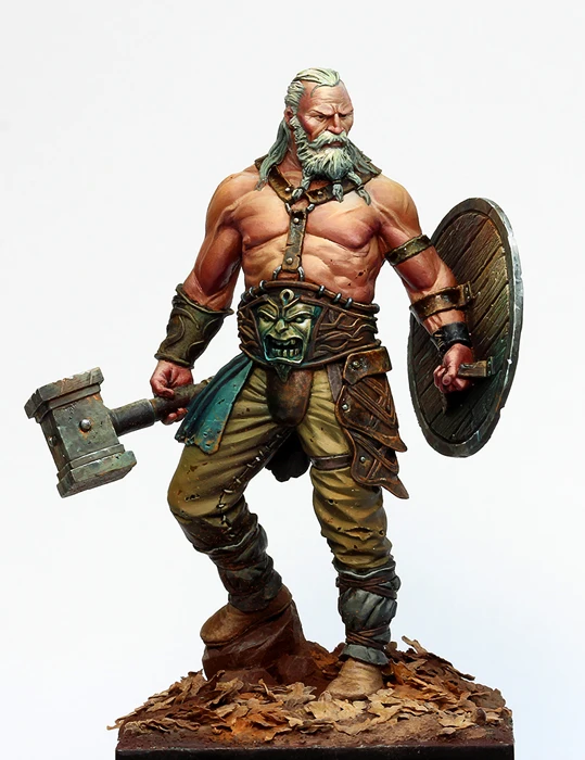 1/24 Resin Figure Model Kits barbarian warrior  Unassambled Unpainted S98