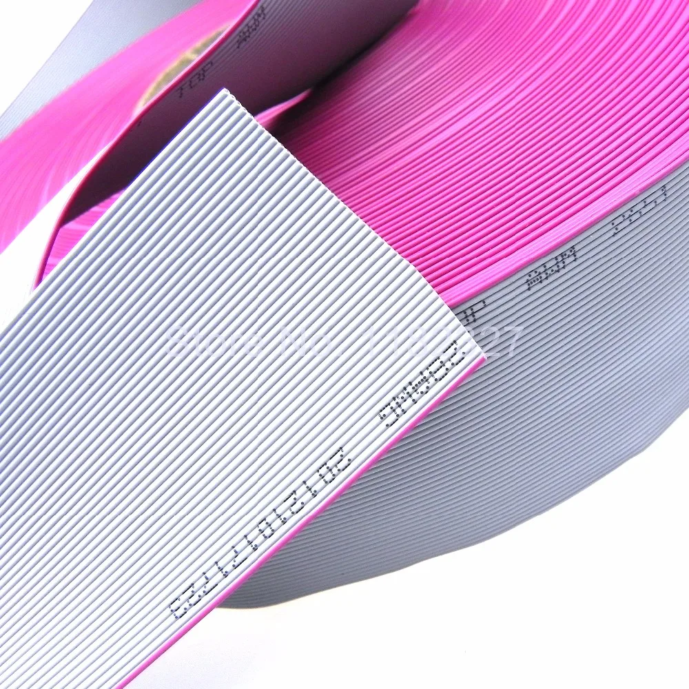 (10 meters/lot) Flat Ribbon Cable 1.0mm 44Pin 10 meters for IDC connectors