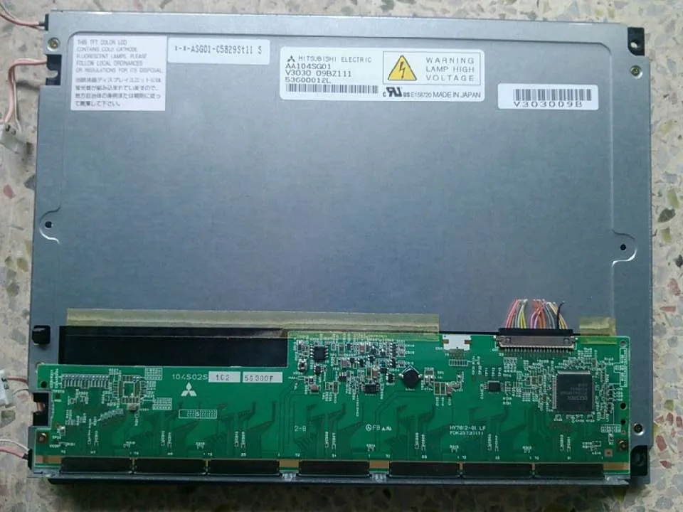 

Original A+ Grade 6 months warranty AA104VC01 LCD Display 6400 rgb*480 svga for Mitsubishi