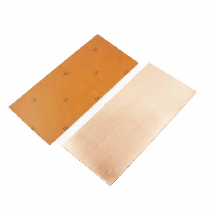 5pcs/lot 10cmx22cm One Side Single-Sided T02 Copper Clad Laminate CCL Use For Making PCB  Paper Base