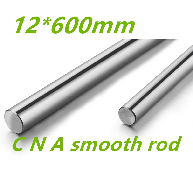 

WCS12 12mm linear rail 600mm Linear shaft round rod L600mm for CNC parts XYZ WCS12 L600mm