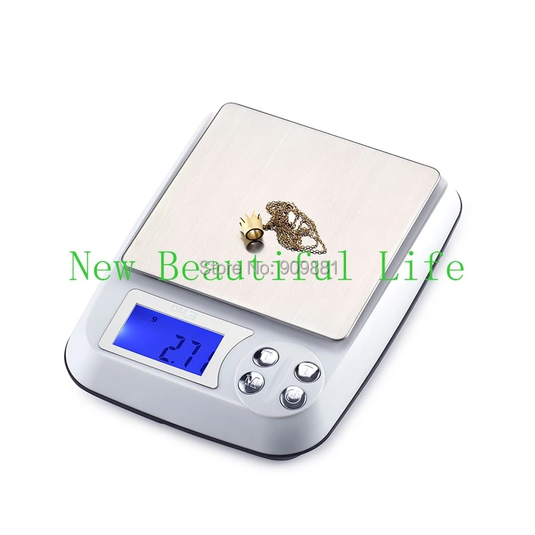 500g 0.01g LCD Table Jewellery Scale Digital Precise Electronic Postal Balance Weight Household Kitchen Scales Hot Selling