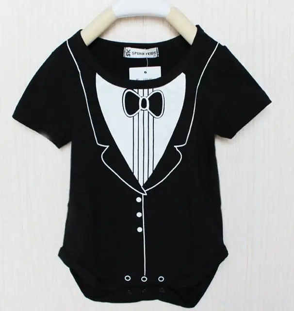 2022 Summer baby boys bodysuits baby shortalls Police baby boy clothes jumpsuit ropa de bebe