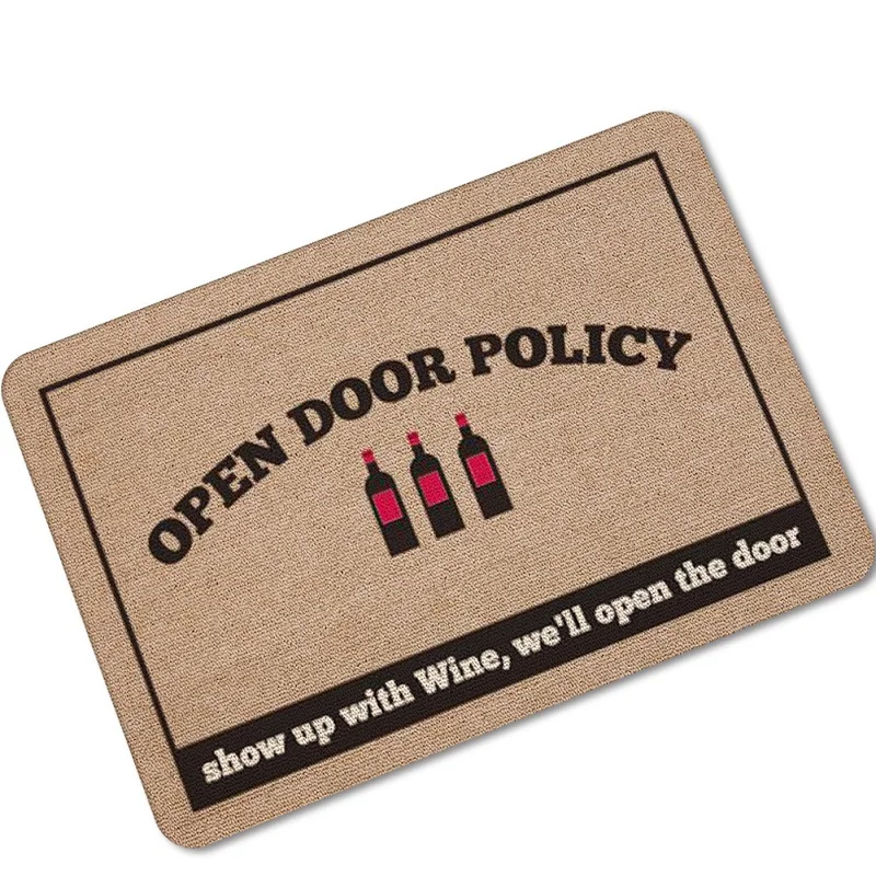 drop new Humorous Funny mat Saying Quotes If You Forgot The Wine Go Home Welcome Doormat Non-slip Kitchen Rugs Floor Mats carpet