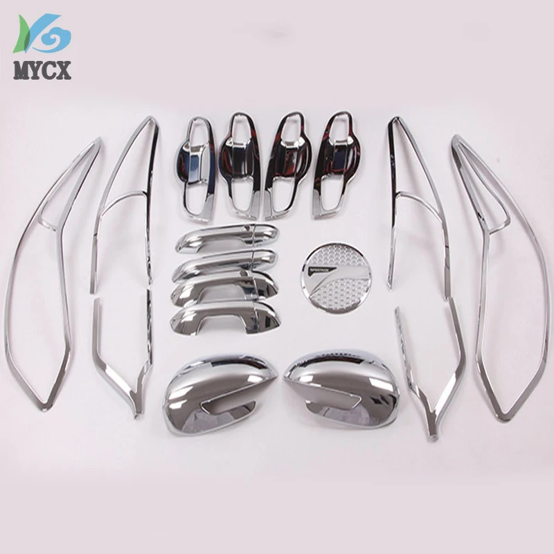 Chrome Kit Car Accessories For Kia Sportage KX5 QL 2016 2017 2018 Car Styling 25pcs