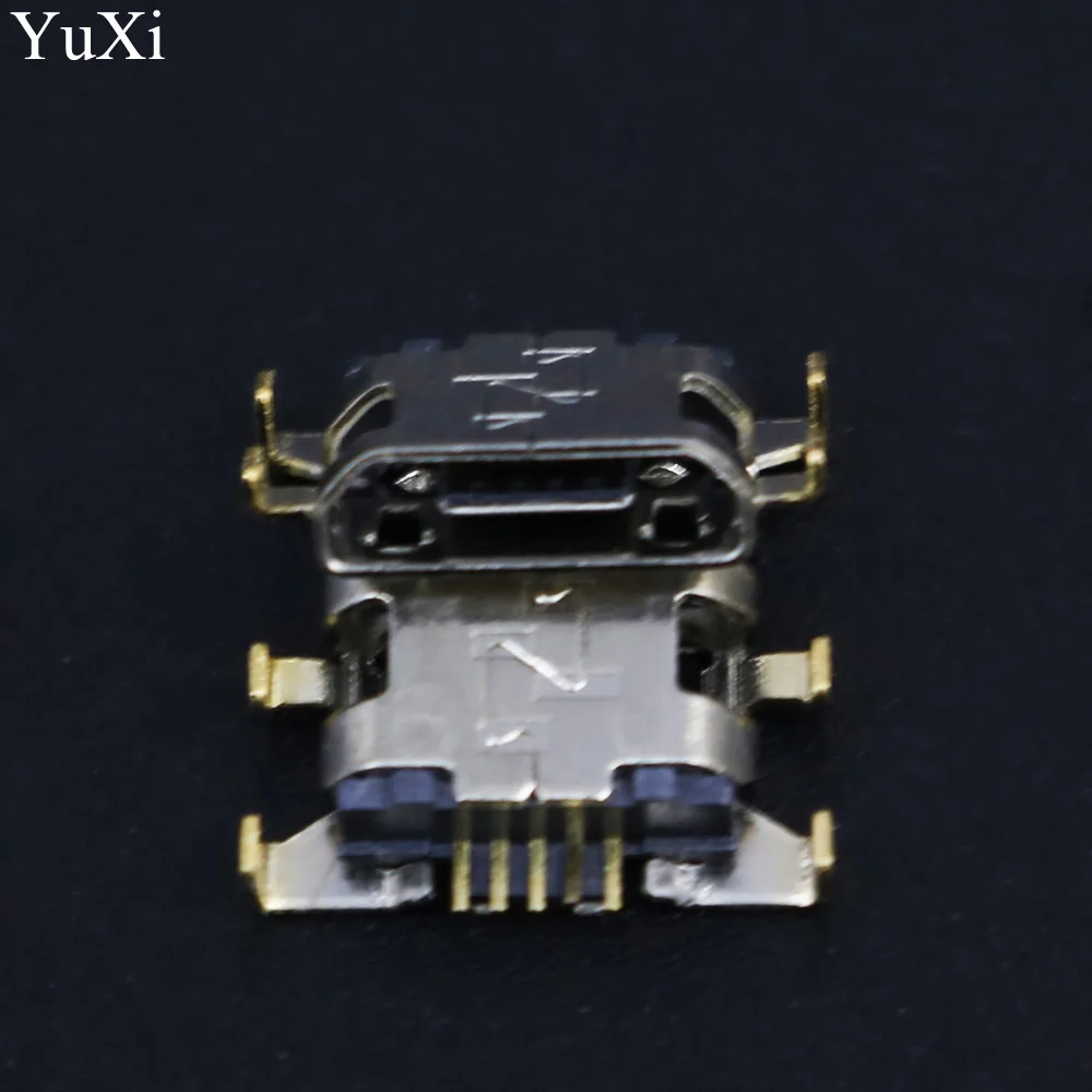 YuXi 1pcs Mini Micro USB Jack Charging Port Socket USB Connector power plug dock 5pin female For Xiaomi Redmi 3S / Note 4 Note4