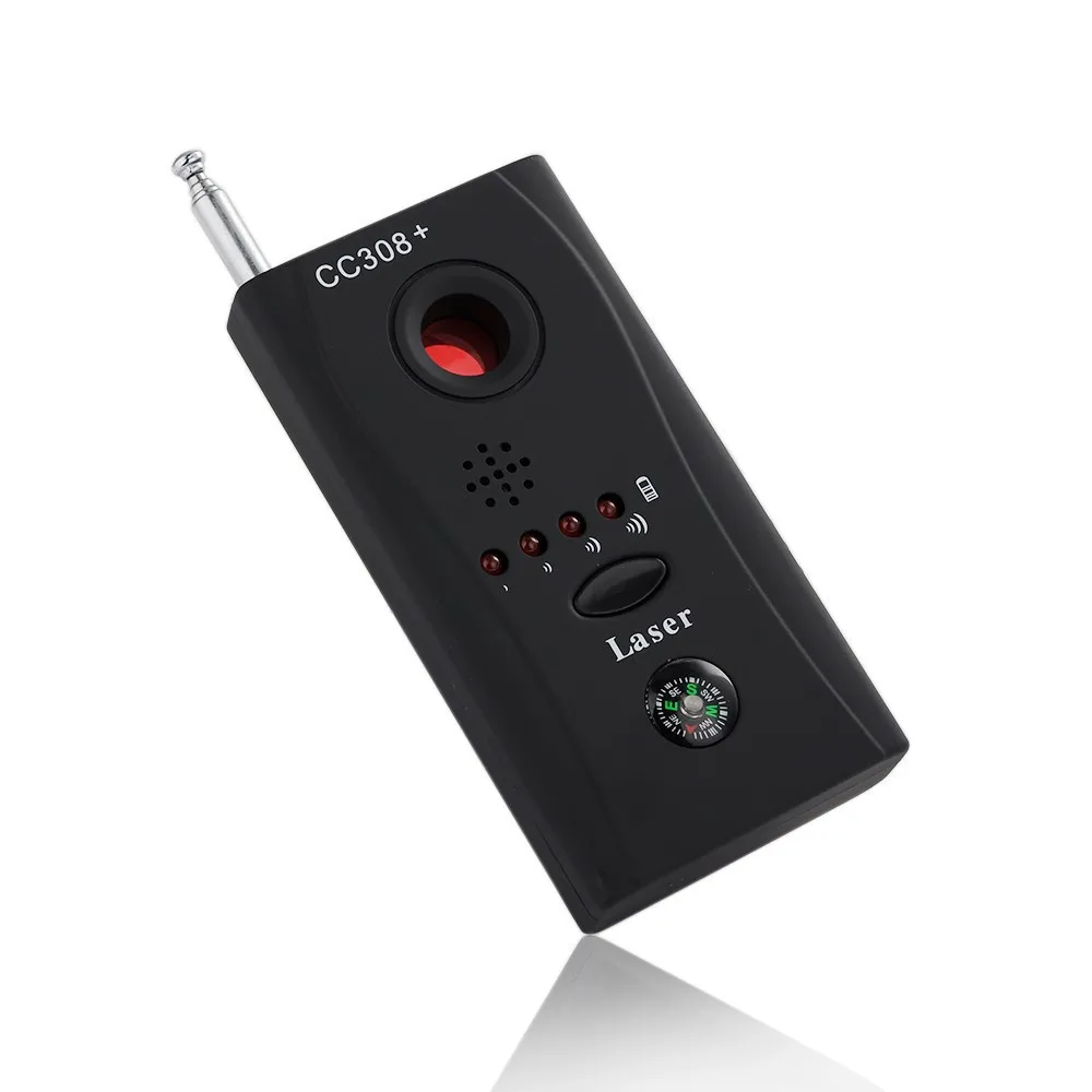 Anti-Spy RF Signal Bug Detector Camera Hidden For Security Alarm,Laser Camcorder Wiretap lens GSM Spy Device Finder