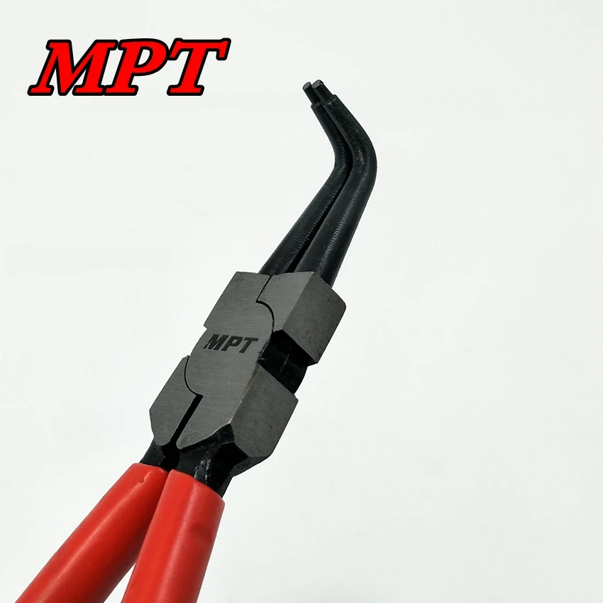 7 inch 180mm Internal Bent Tip Circlip Pliers MHB12002