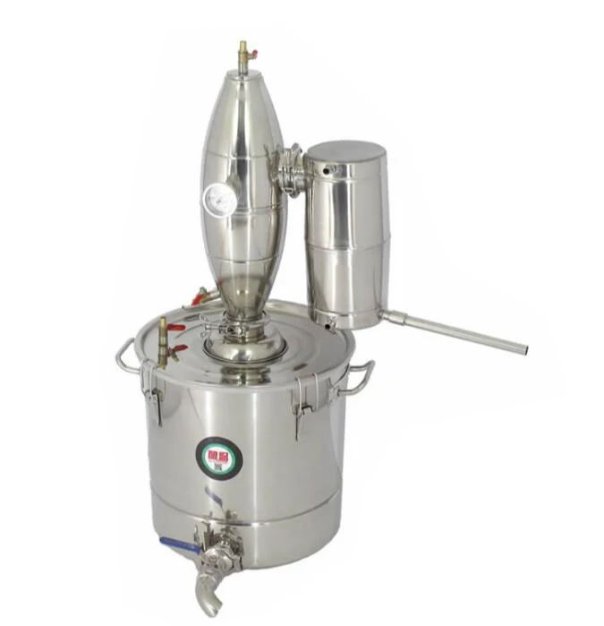 New Stainless Steel 20L/30L Water Alcohol Distiller Home Brew Kit Still Wine Making Essential Oil Boiler