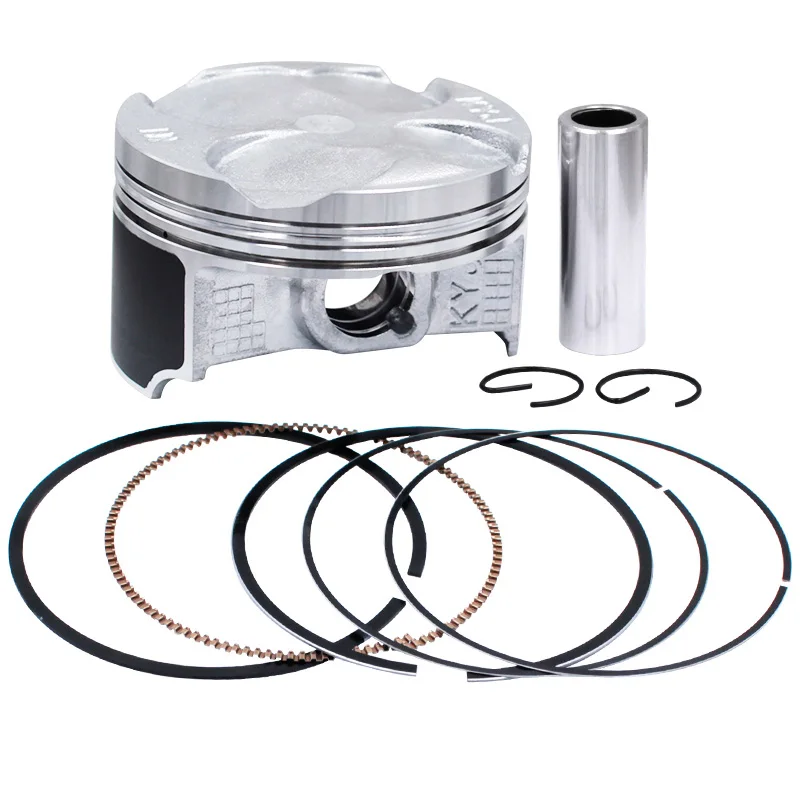 Motorcycle STD Cylinder Bore Size STD+50 +100 76 76.5 77mm Piston & Piston Ring Kit For HONDA CBR250 2011-2013 CRF250L 2013-2016