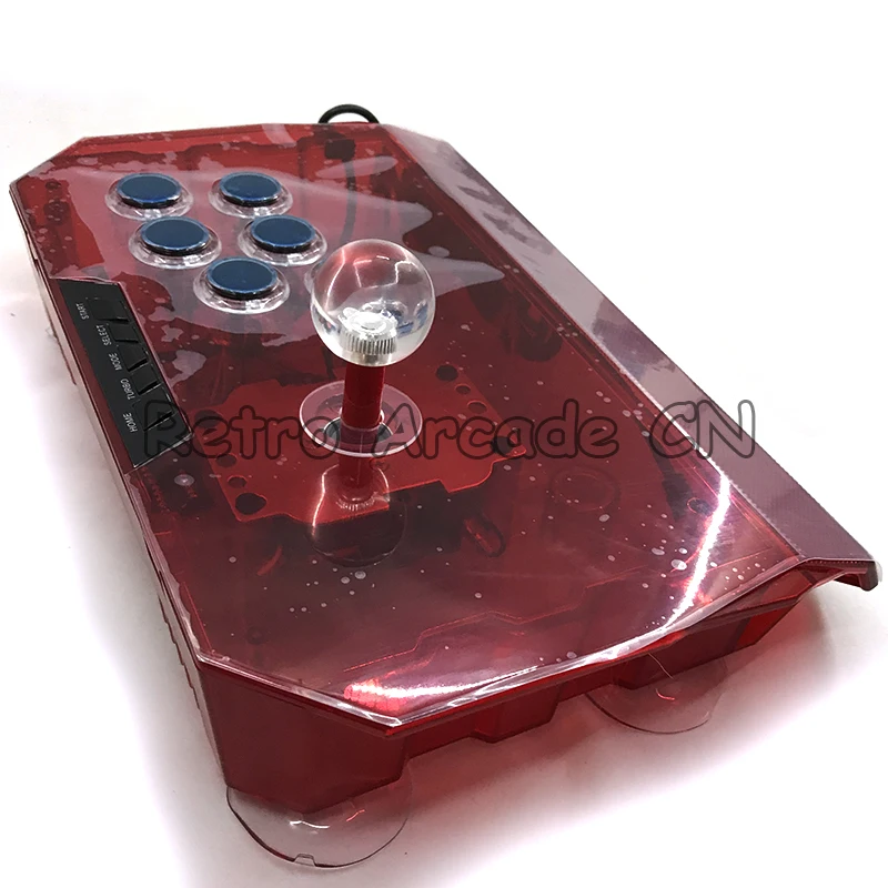 

1 player arcade game console QANBA N1-G USB cable arcade joystick for PS3 / PC / PC360 / Android smart TV KOF transp