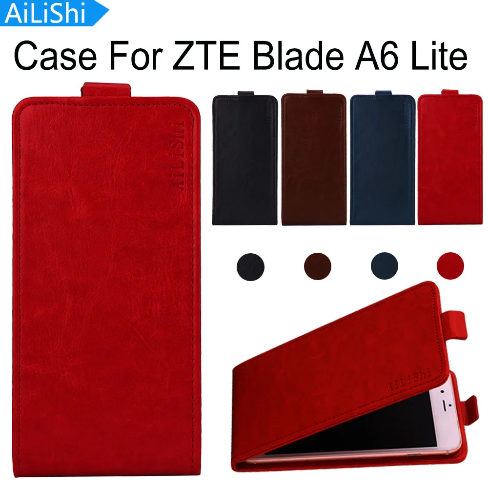 AiLiShi Factory Direct! Case For ZTE Blade A6 Lite PU Flip Luxury Leather Case Exclusive 100% Special Phone Cover Skin+Tracking