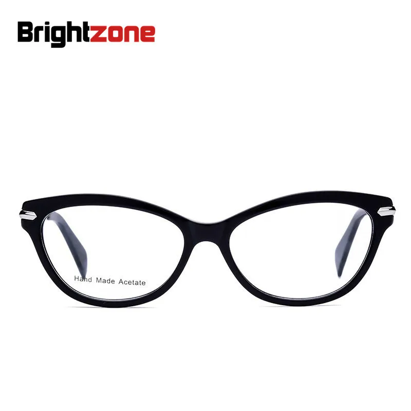 Brightzone Fashion Cat-Eye Glasses Frame High Baffle Plate Optics Spectacle Frame Adjustable Degrees Glasses Eyeglasses Gozluk