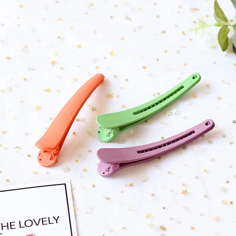 New 1PC Women Fashion Acetate Acrylic Alloy Hairpins Cute Scrub Solid Barrettes Headbands Girls Headwear Hair Accessorie