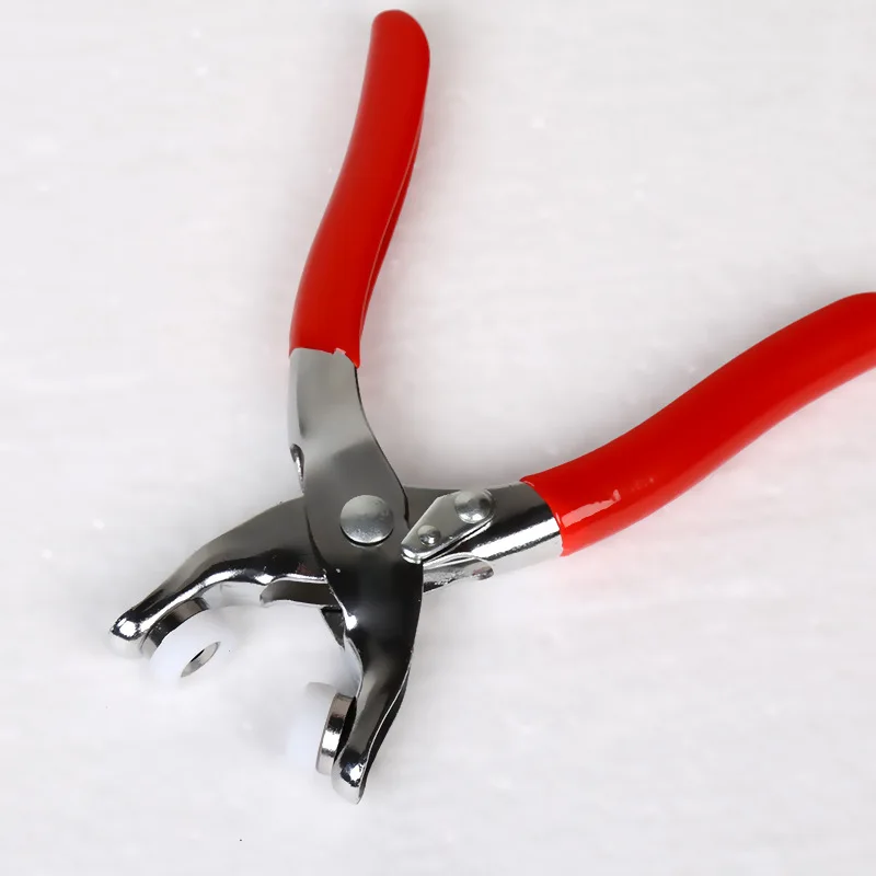 1set  Quality Fastener Snap Pliers Prong Ring Craft Studs Press Fixing Tool For 9.5mm Button