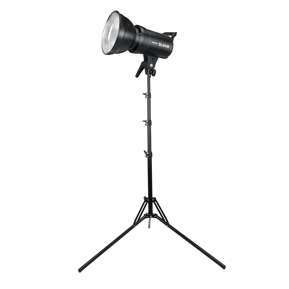 2x Godox SL-60W 60Ws 5600K Studio LED Continuous Photo Video Light