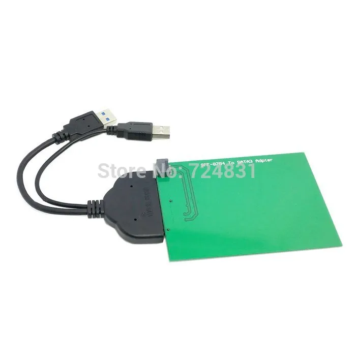 

Chenyang CY USB 3.0 to SATA 22pin 2.5" Hard Disk to WD5000MPCK SFF-8784 SATA Express SSD Adapter