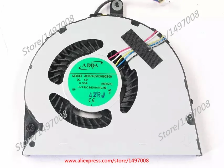 

ADDA AB07405HX090B00 00BM5 DC 5V 0.50A 5-wire Server Cooling Fan