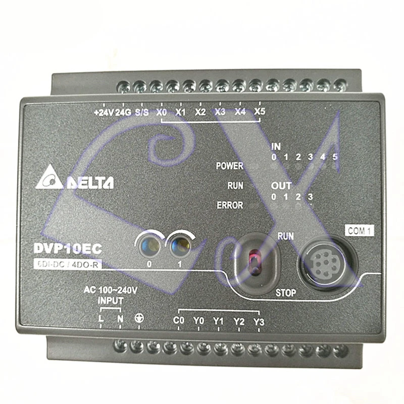 

Freeshipping Original Delta PLC controller DVP10EC00T3 PLC EC3 series 100-240VAC 6DI 4DO transistor output in box