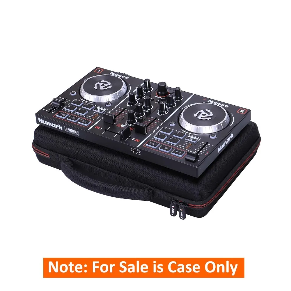 LTGEM EVA Hard Case for Numark Party Mix | Starter DJ Controller - Travel Protective Carrying Storage Bag