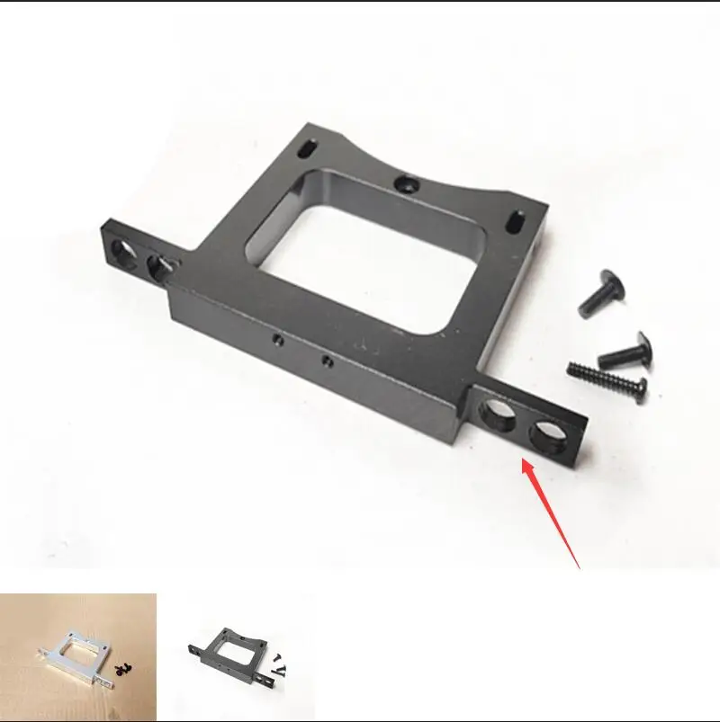 WPL B14 B24 B16 B36 FY004 RC car upgrade and modification of parts metal rear bumper