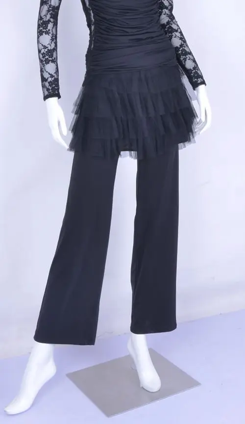 

Exotic dance dance Latin dance gauze skirt silk pants P13010
