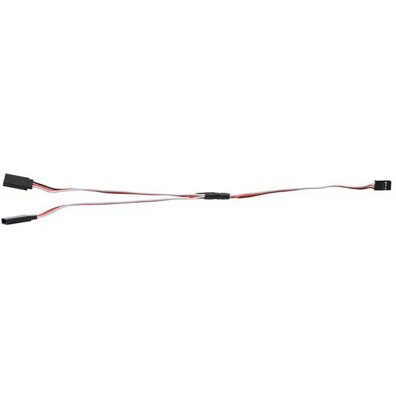 5 pçs y linha adapptoe cabo conector servo estender fio de direção estender fio 1 a 2/3/4 macho fêmea para rc modelo carros aviões barco