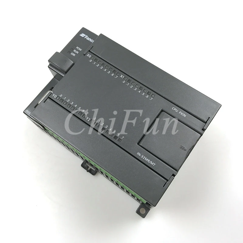 PLC Industrial control board DC24V FX1N 32MR DC24V 6W 16 input 16 output Baud rate 9600 Support HMI