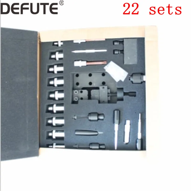 22pcs common rail injector disassemble tool diesel injector dismounting tools common rail repair tools