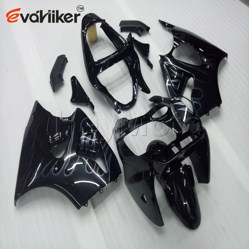 motorcycle Fairing hull for ZX6R 2000 2001 2002 black ZZR600 2005 2006 2007 2008 ABS plastic kit Injection mold H3