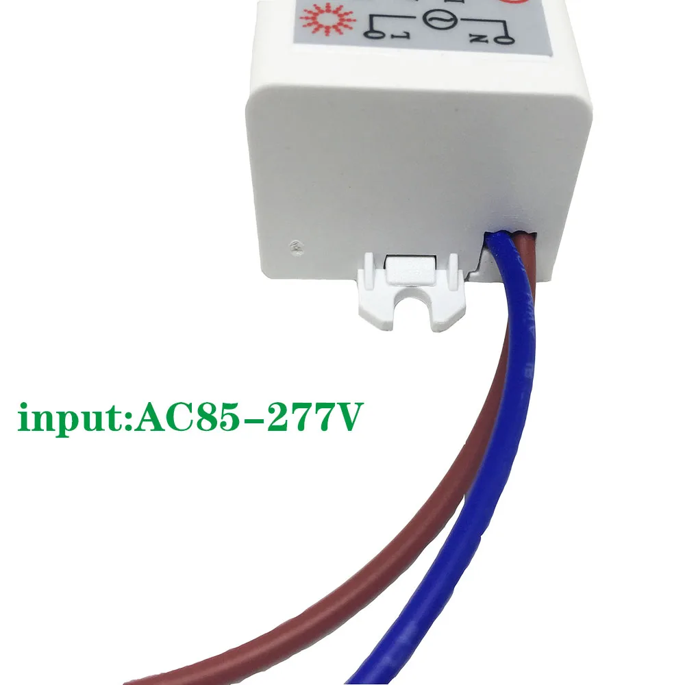 BSOD Led Driver 12V 3W 300mA 600mA Transformer InputAC85-277V Output DC3-12V Power Supply Constant Current Adapter for Ceilling