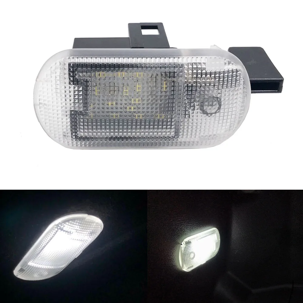 

1Pcs LED Glove Box Luggag Light For VW Bettle Bora Golf Variant Caddy Touran Touareg For Skoda Superb Fabia Yeti Octavia Car 12V
