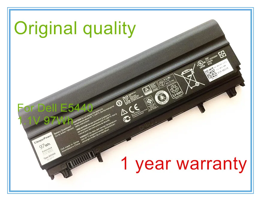 11.1V 97wh original battery for  E5440 E5540 laptop N5YH9 3K7J7 970V9 bateria Free shipping