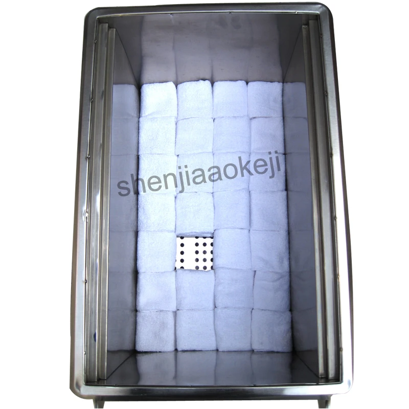 البخار منشفة سيارة الفولاذ المقاوم للصدأ منشفة مبللة خزانة التدفئة فندق صالون حلاقة الجمال منشفة الصالون باخرة تطهير خزانة 220 فولت