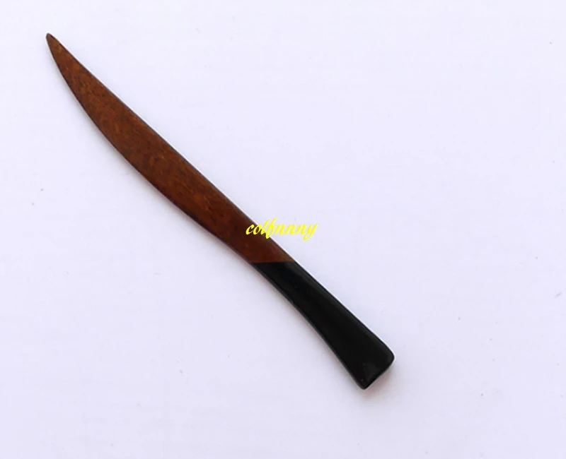 500pcs/lot Fast Shipping 12*1cm Natural Wooden Butter Knife Pastry Cream Cheese Butter Cake Knife 13x1cm Wood Fruit Fork