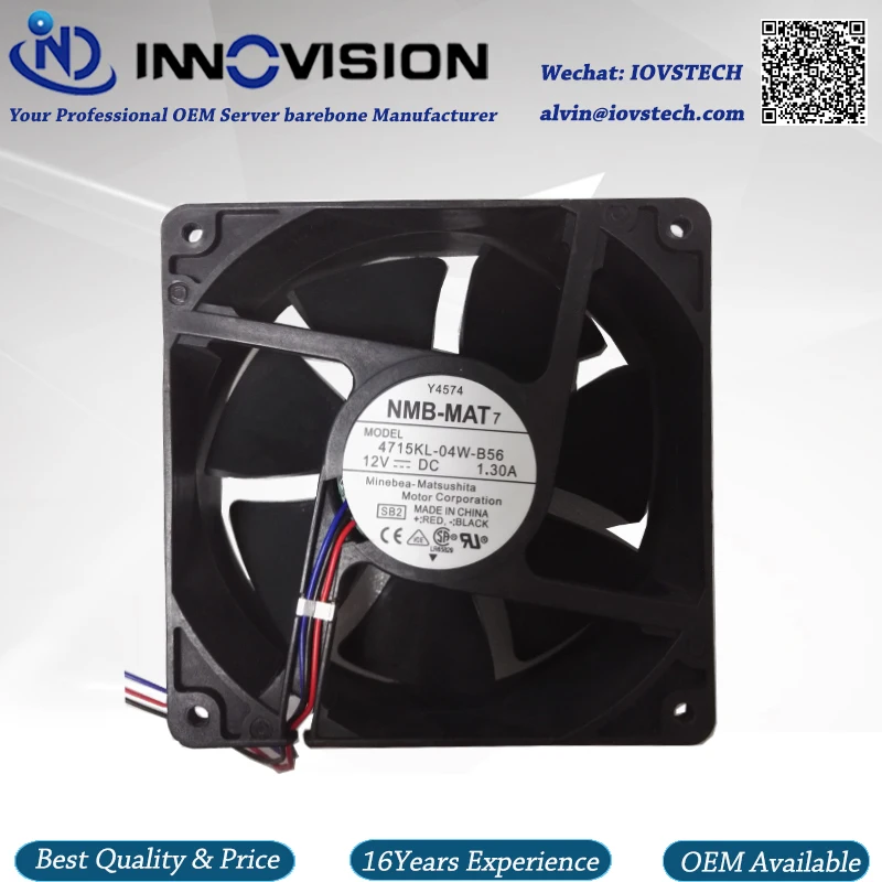 Second hand 12cm 1.3A high-speed Violent fans for mining gpu systems