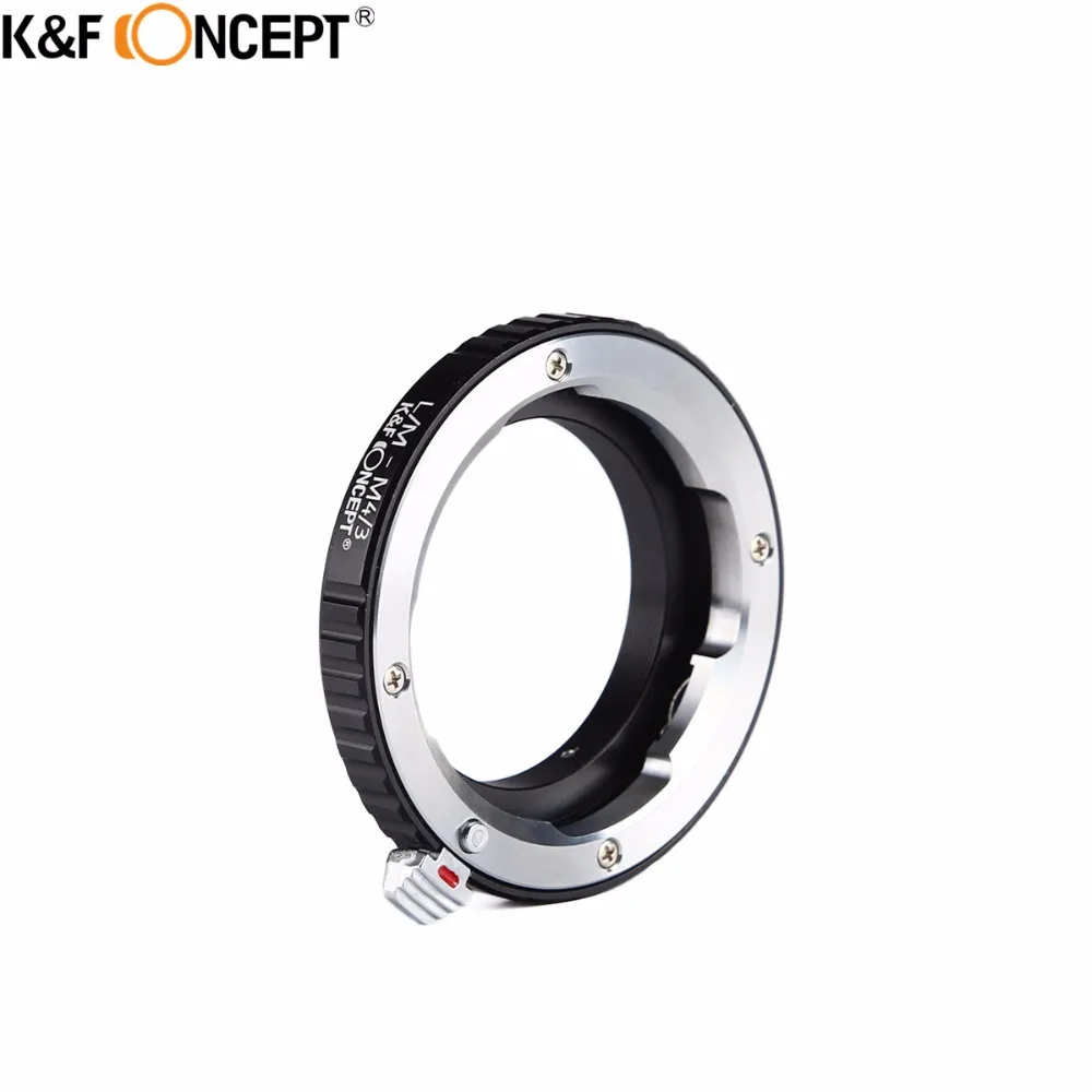 K&F CONCEPT Camera Lens Adapter Ring fit For Leica M Mount Lens to Micro 4/3 Mount Camera Body for Olympus Panasonic DSLR Camera