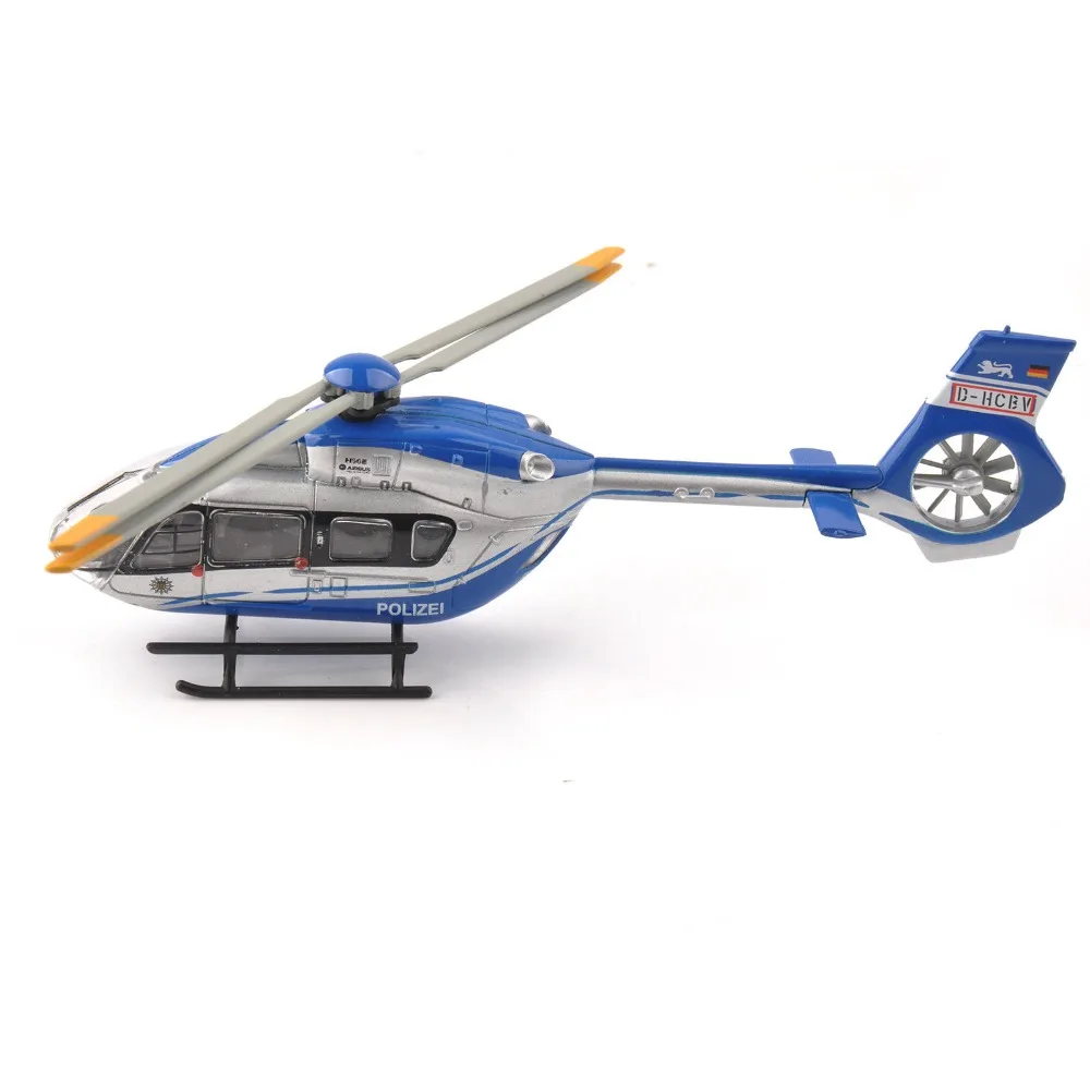 For Collection 1/87 Scale Airbus Helicopter H145 Polizei Schuco Aircraft Model Airplane Model for Fans Children Gifts