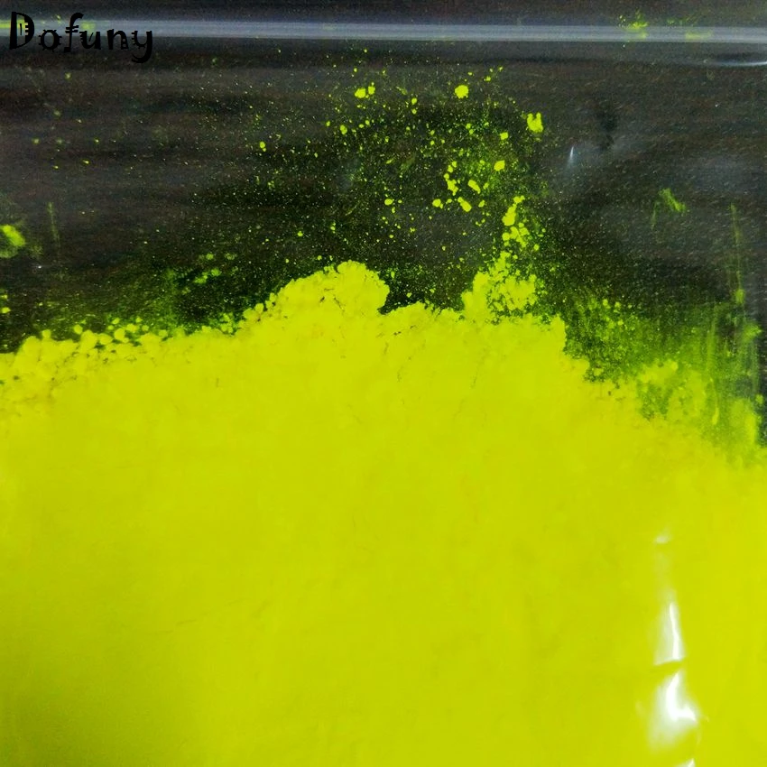 (Shiny Under UV Light)10gr Yellow Color Fluorescent Powder Phosphor Pigment For Paint Printing Soap Neon powder Nail Art Polish