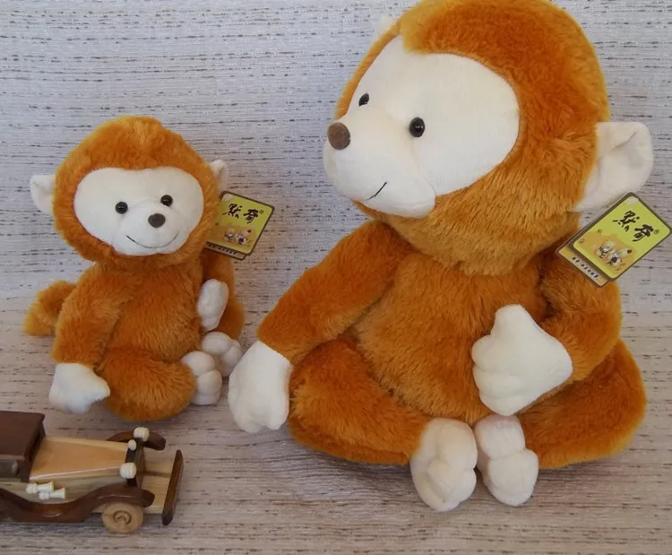 

high quality goods lovely brown monkey plush toy soft doll birthday gift b4874