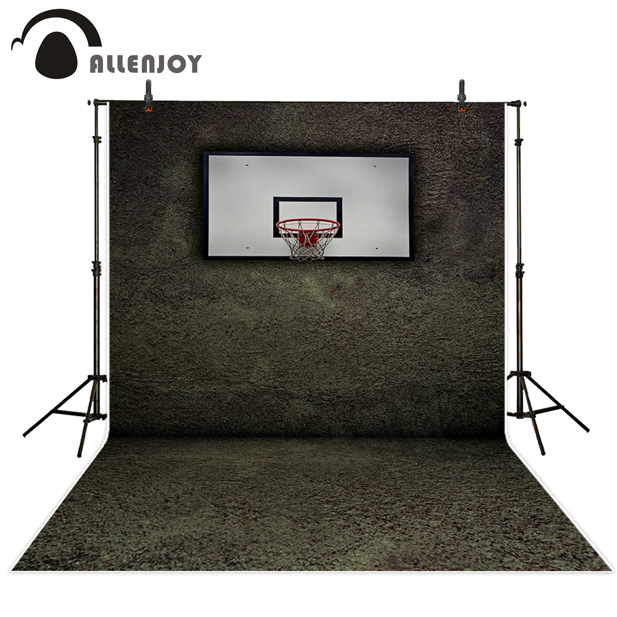 Allenjoy newborn photography background Dark basketball sports contrast basket photo studio photobooth high quality not blurry